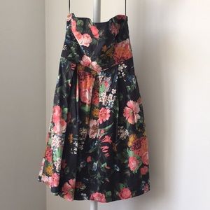 Floral print dress